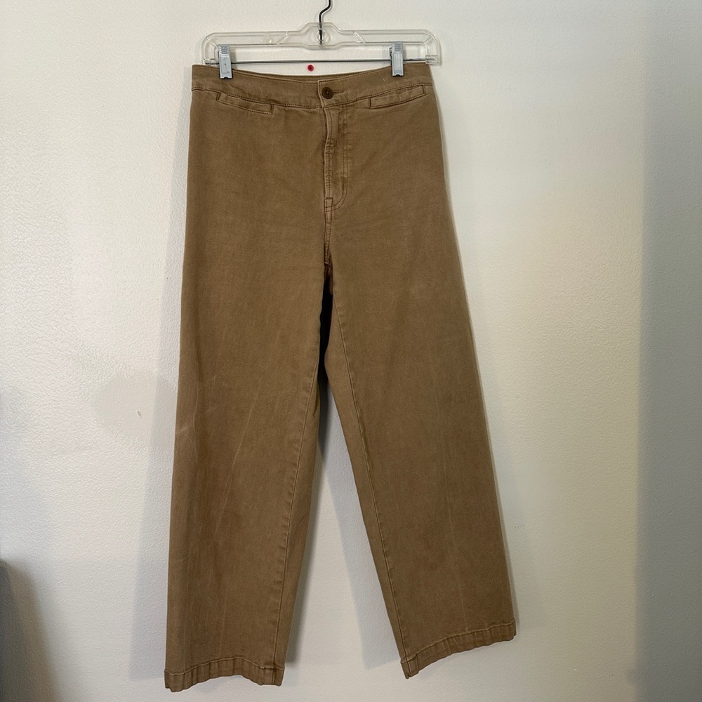Madewell Emmett Wide Leg Crop Welt Pocket Edition